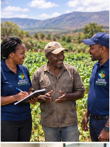 GBF field visit to an agricultural small business